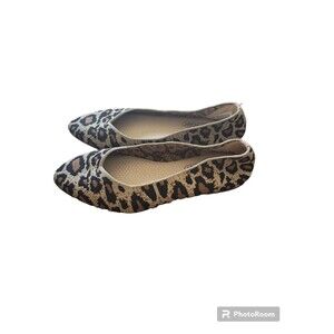 Skechers Cleo Claw-Some Slip On Size 6.5 Fit Leopard Print Memory Foam Comfort